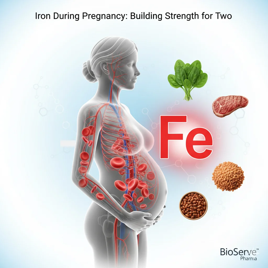 iron in pregnancy, iron-rich foods, signs of iron deficiency, prenatal iron supplement, gentle iron