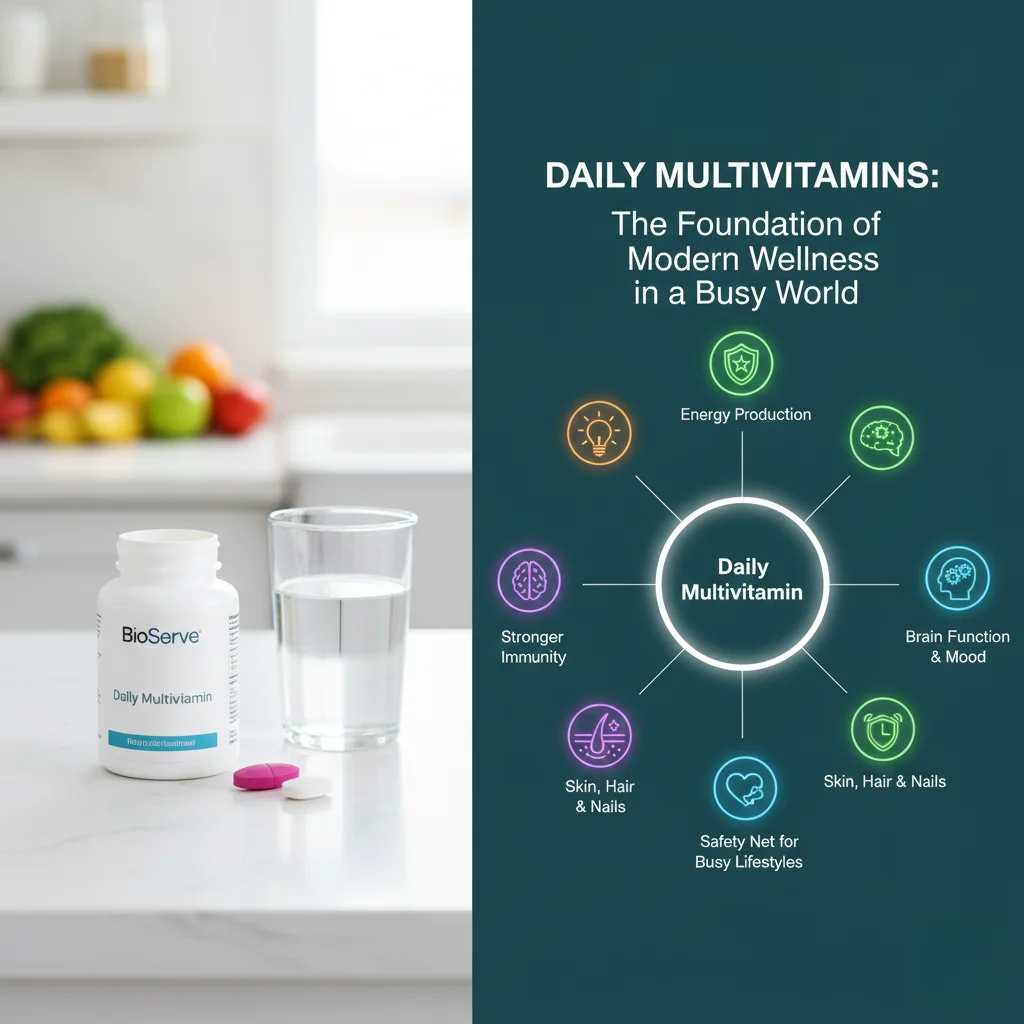 Daily Multivitamins: The Foundation of Modern Wellness in a Busy World