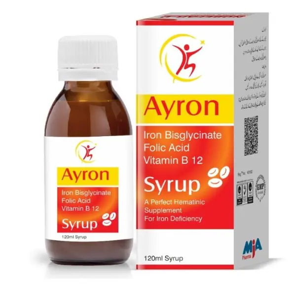 Ayron Syrup – A Perfect Hematinic Supplement