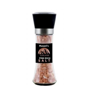 Musani's Himalayan Pink Rock Salt Grinder Premium Natural Himalayan Salt