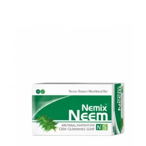 Nemix Neem green herbal cleansing bar box